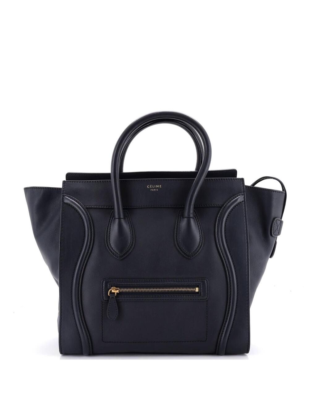Celine Luggage Bag Smooth Leather Mini #303398C12B